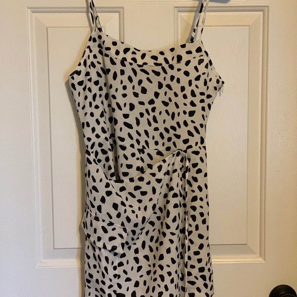Dalmatian Print Romper